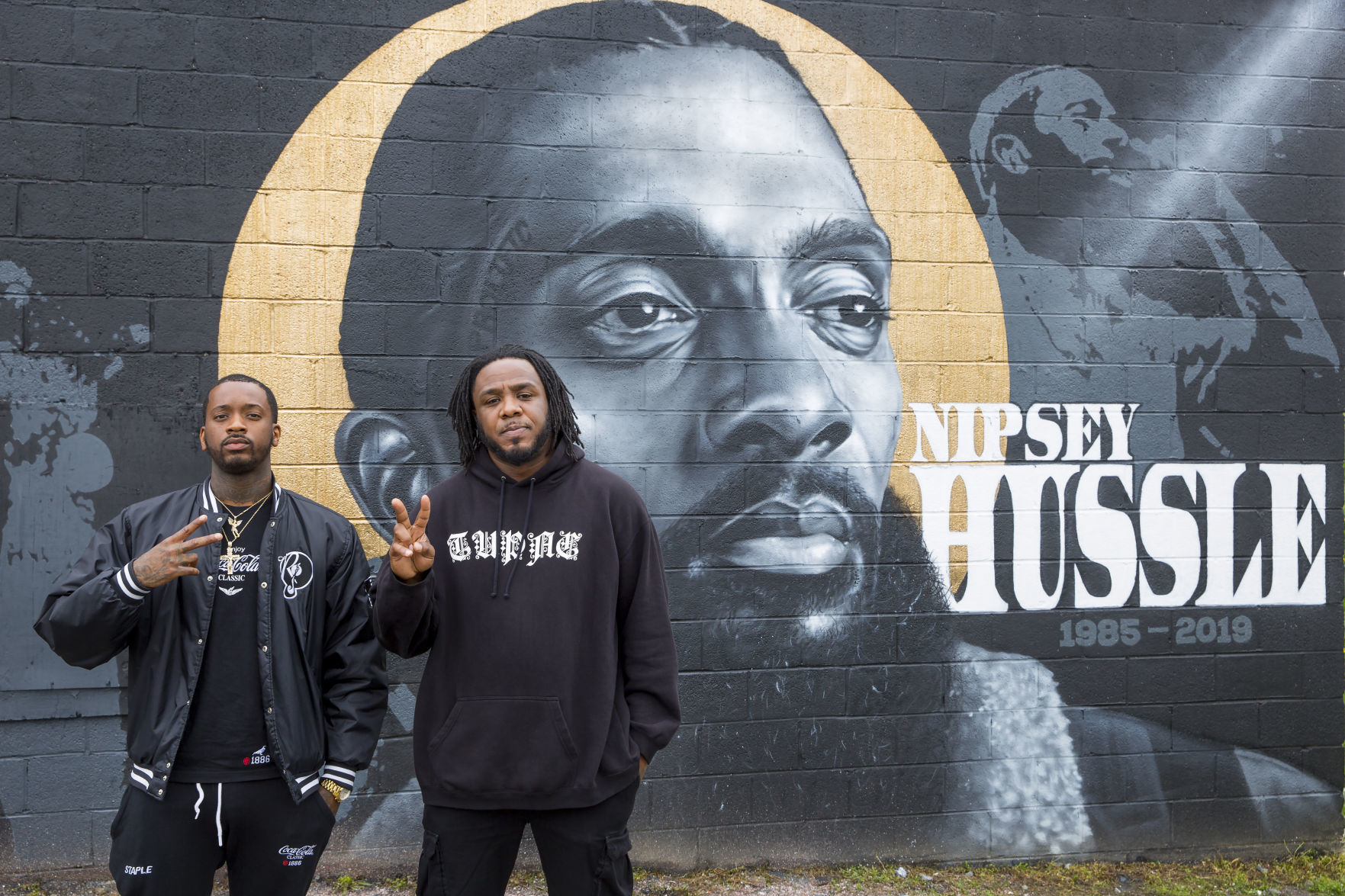 Nipsey Husssle mural in Greensboro